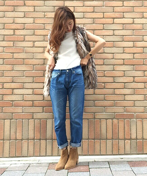 mystic(ミスティック)の「【mystic】セルビッジデニム(デニムパンツ・レディース・ブルー/ネイビー・1/0/2)」の18枚目の写真