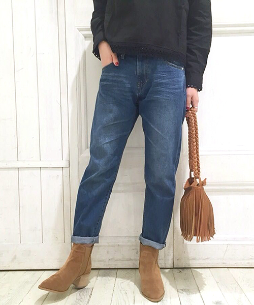 mystic(ミスティック)の「【mystic】セルビッジデニム(デニムパンツ・レディース・ブルー/ネイビー・1/0/2)」の21枚目の写真