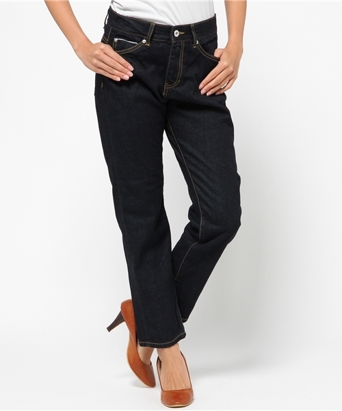 mystic(ミスティック)の「【mystic】セルビッジデニム(デニムパンツ・レディース・ブルー/ネイビー・1/0/2)」の1枚目の写真