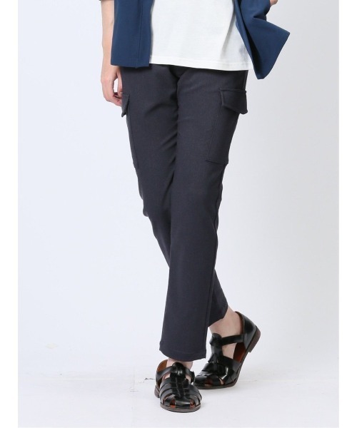 TAKA-Q（タカキュー）の「【接触冷感 抗菌防臭 ストレッチ】タカキュー カーゴパンツ（カーゴパンツ・メンズ・ブラック/カーキ/ネイビー・X-LARGE/S/MEDIUM/LARGE）」の3枚目の写真