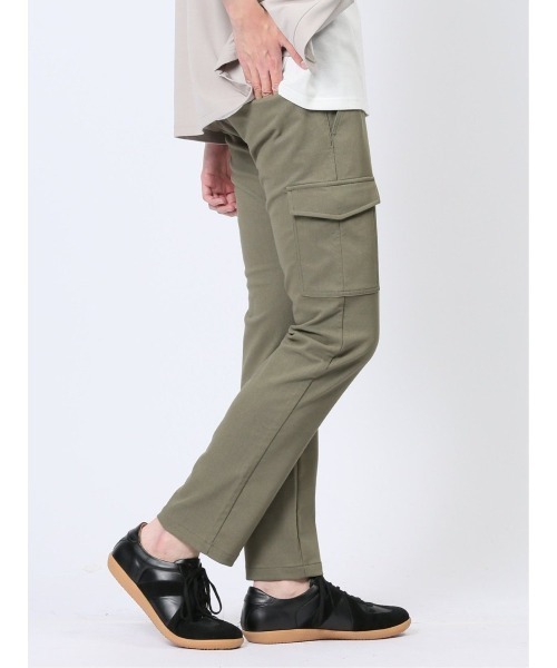 TAKA-Q（タカキュー）の「【接触冷感 抗菌防臭 ストレッチ】タカキュー カーゴパンツ（カーゴパンツ・メンズ・ブラック/カーキ/ネイビー・X-LARGE/S/MEDIUM/LARGE）」の19枚目の写真