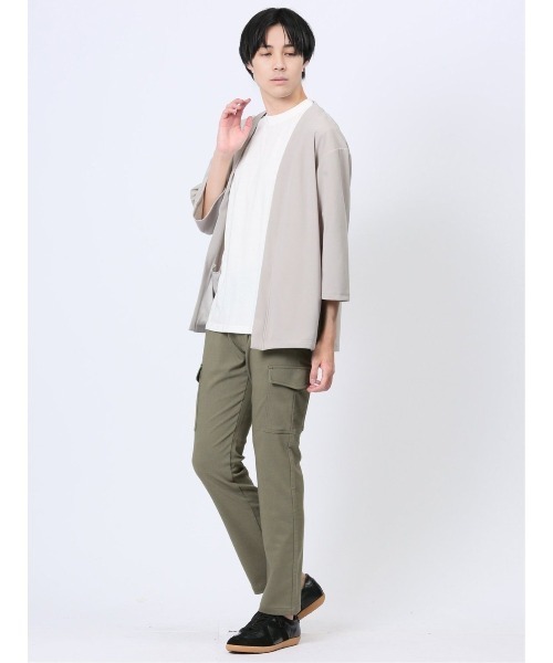 TAKA-Q（タカキュー）の「【接触冷感 抗菌防臭 ストレッチ】タカキュー カーゴパンツ（カーゴパンツ・メンズ・ブラック/カーキ/ネイビー・X-LARGE/S/MEDIUM/LARGE）」の16枚目の写真