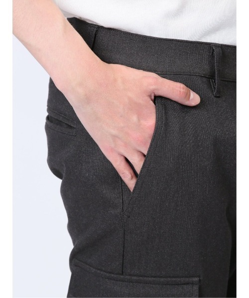 TAKA-Q（タカキュー）の「【接触冷感 抗菌防臭 ストレッチ】タカキュー カーゴパンツ（カーゴパンツ・メンズ・ブラック/カーキ/ネイビー・X-LARGE/S/MEDIUM/LARGE）」の10枚目の写真