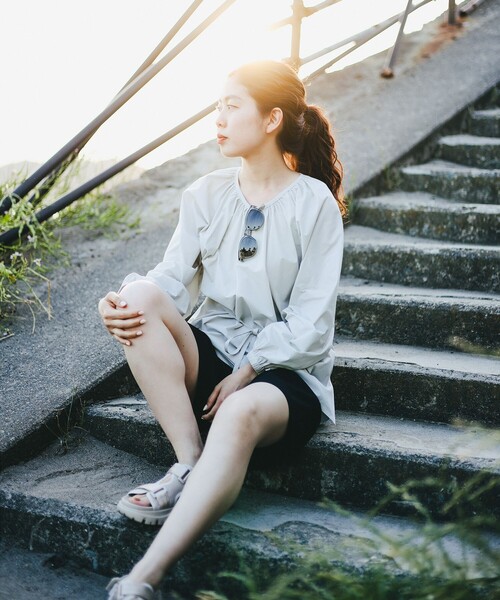 B:MING by BEAMS(ビーミングバイビームス)の「B:MING by BEAMS / ランド アンド ウォーター ハーフ パンツ(その他パンツ・レディース・オリーブ/ブラック・SMALL/MEDIUM)」の11枚目の写真