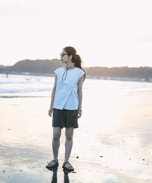 B:MING by BEAMS(ビーミングバイビームス)の「B:MING by BEAMS / ランド アンド ウォーター ハーフ パンツ(その他パンツ・レディース・オリーブ/ブラック・SMALL/MEDIUM)」の13枚目の写真