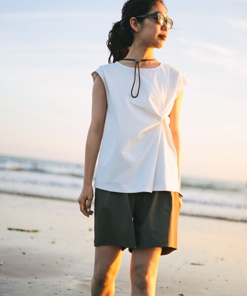 B:MING by BEAMS(ビーミングバイビームス)の「B:MING by BEAMS / ランド アンド ウォーター ハーフ パンツ(その他パンツ・レディース・オリーブ/ブラック・SMALL/MEDIUM)」の16枚目の写真