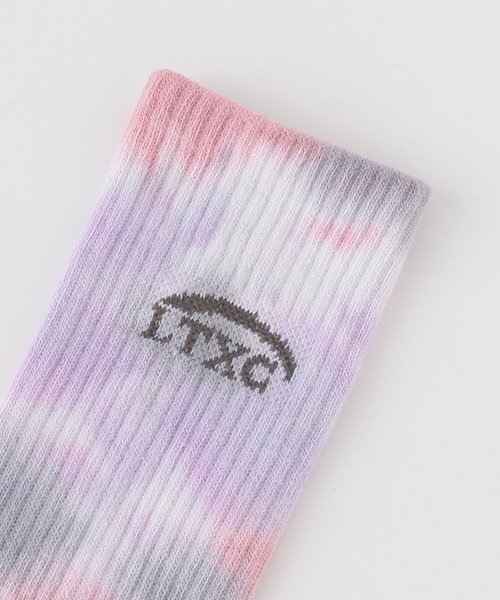LOVETOXIC(ラブトキシック)の「【LTXC】タイダイクルーソックス(ソックス/靴下・キッズ・サックスブルー/ピンク/ライトグリーン・FREE)」の5枚目の写真