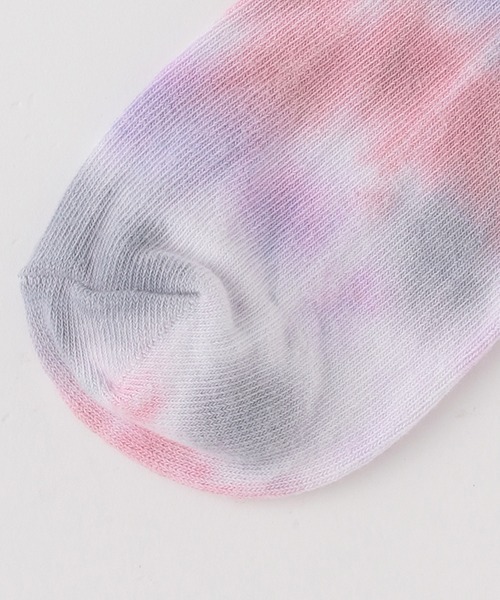 LOVETOXIC(ラブトキシック)の「【LTXC】タイダイクルーソックス(ソックス/靴下・キッズ・サックスブルー/ピンク/ライトグリーン・FREE)」の6枚目の写真