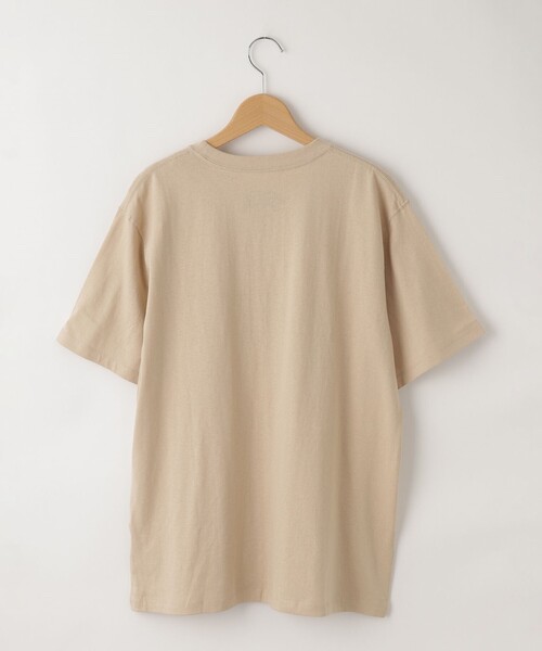 &Bridge(アンドブリッジ)の「SALTS(ソルツ) 発泡ロゴプリントTシャツ(Tシャツ/カットソー・メンズ・ホワイト/ベージュ・02/03)」の4枚目の写真