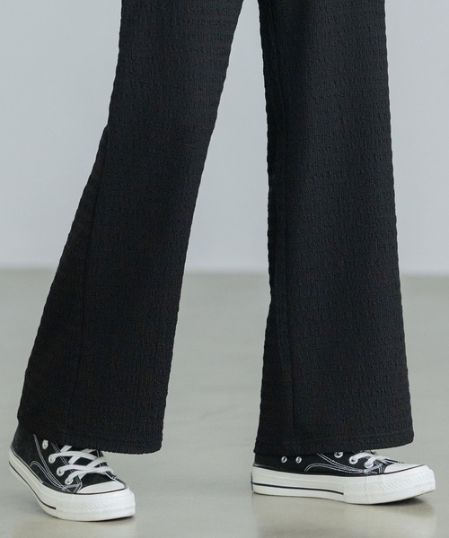 SAISON DE PAPILLON（セゾンドパピヨン）の「ウエストゴム体型カバーワイドパンツ（その他パンツ・レディース・グリーン/グレー/ブラック/アイボリー・フリー）」の22枚目の写真