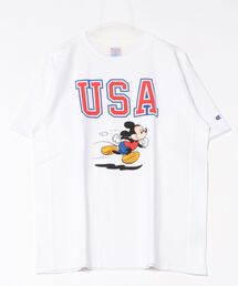 【Champion】C3-Z360 RW SHORT SLEEVE T-SHIRT/Tシャツ/リバースウィーブ/チャンピオン/ミッキーマウス