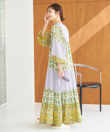 SLOBE IENA（スローブイエナ）の「インドパネルプリントドッキング