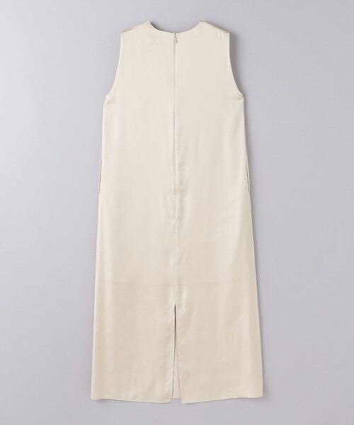 UNITED ARROWS(ユナイテッドアローズ)の「サテン ロングワンピース(ワンピース・レディース・ナチュラル/ネイビー・36/38)」の9枚目の写真