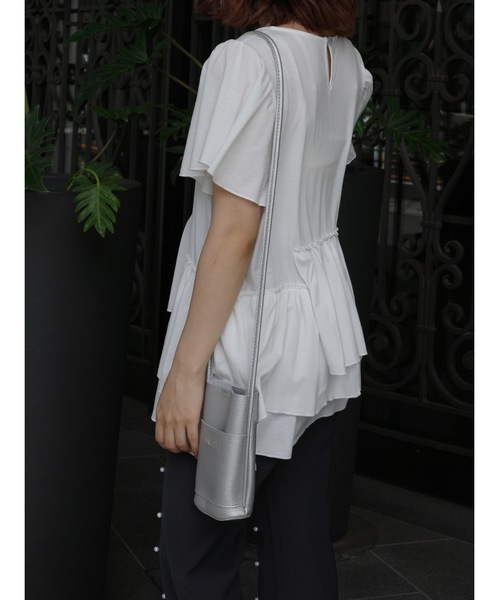 JUMELLE（ジュメロ）の「【スマホショルダー】shoulder mini bag（ショルダーバッグ・レディース・ホワイト/シルバー/レッド/ベージュ・FREE）」の13枚目の写真