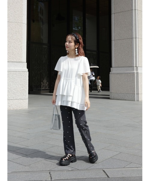 JUMELLE（ジュメロ）の「【スマホショルダー】shoulder mini bag（ショルダーバッグ・レディース・ホワイト/シルバー/レッド/ベージュ・FREE）」の16枚目の写真