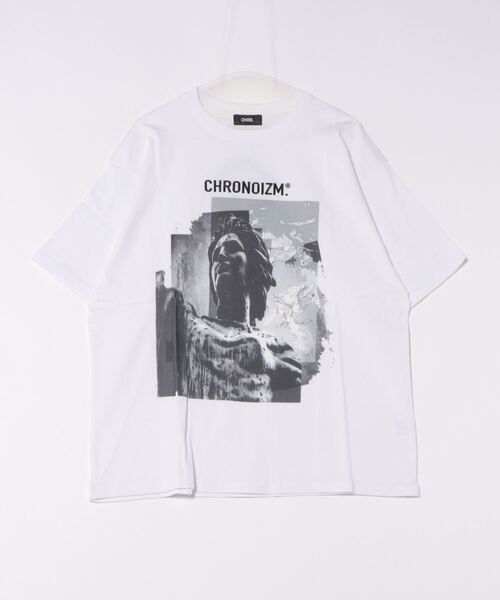 CHRONOIZM×LHP コラボ Tシャツ L.H.P tシャツ CHRONOIZM/クロノイズム/CLOCK T-SHIRT メンズ