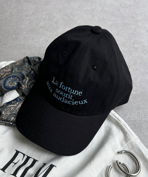 DouDou(ドゥドゥ)の「3段刺繍ロゴキャップ(キャップ・レディース・グリーン/ブラック/ホワイト/ベージュ・FREE)」の8枚目の写真