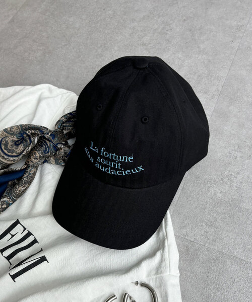 DouDou(ドゥドゥ)の「3段刺繍ロゴキャップ(キャップ・レディース・グリーン/ブラック/ホワイト/ベージュ・FREE)」の9枚目の写真