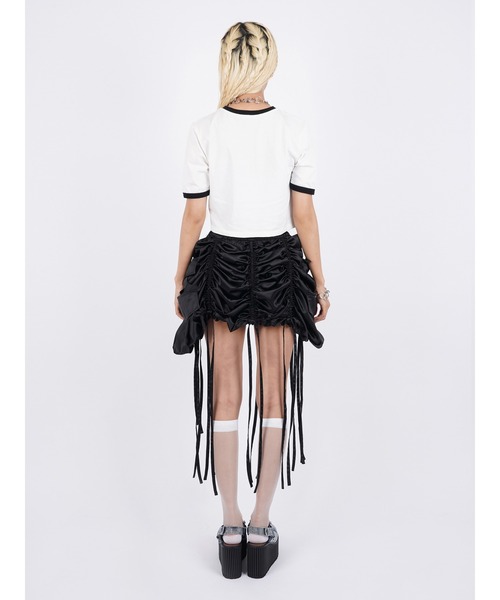 PAMEO POSE（パメオポーズ）の「Nerd Chibi T（Tシャツ/カットソー・レディース・ホワイト/ブラック/ブラウン・FREE）」の5枚目の写真