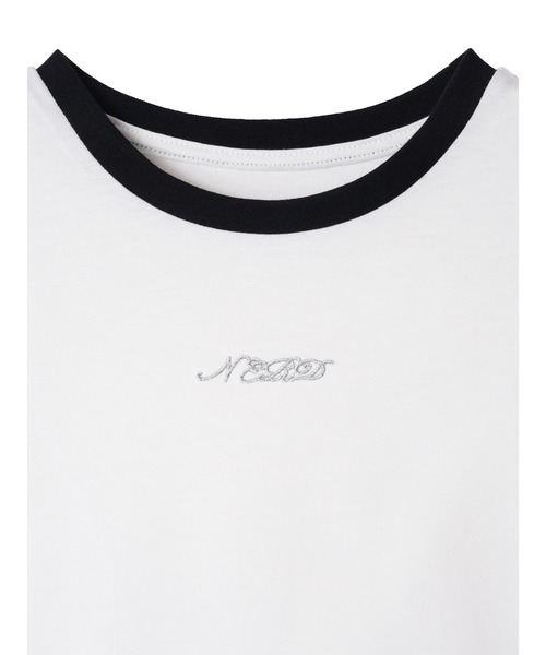 PAMEO POSE（パメオポーズ）の「Nerd Chibi T（Tシャツ/カットソー・レディース・ホワイト/ブラック/ブラウン・FREE）」の17枚目の写真