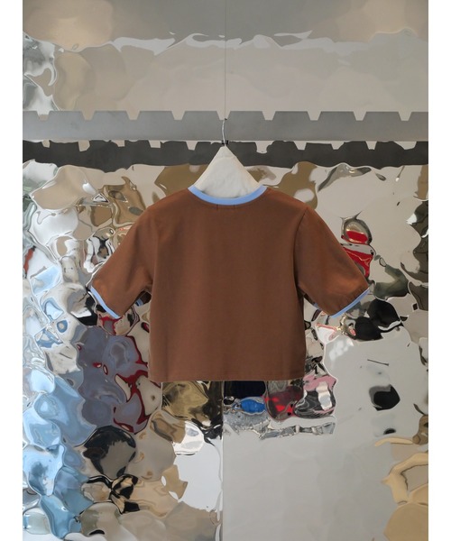 PAMEO POSE（パメオポーズ）の「Nerd Chibi T（Tシャツ/カットソー・レディース・ホワイト/ブラック/ブラウン・FREE）」の9枚目の写真