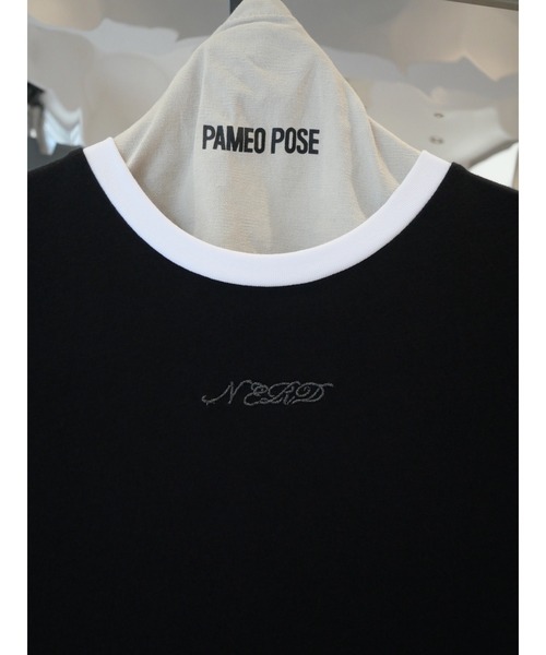 PAMEO POSE（パメオポーズ）の「Nerd Chibi T（Tシャツ/カットソー・レディース・ホワイト/ブラック/ブラウン・FREE）」の13枚目の写真