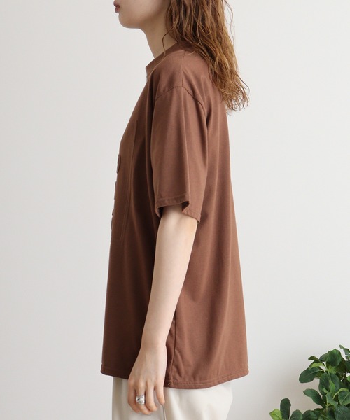 A.N.L エンボスロゴTシャツ（Tシャツ/カットソー）｜a.n.l