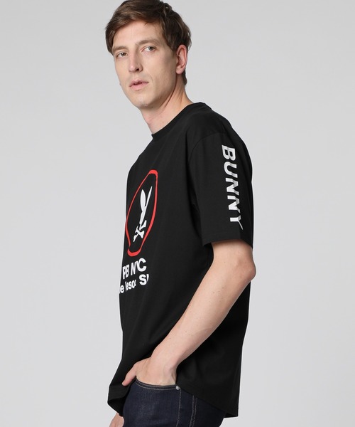 Psycho Bunny（サイコバニー）の「[WEB限定]スーベニアアートワーク Tシャツ（Tシャツ/カットソー・メンズ・ライトブルー/ブラック/ホワイト・SMALL/X-LARGE/LARGE/MEDIUM）」の8枚目の写真