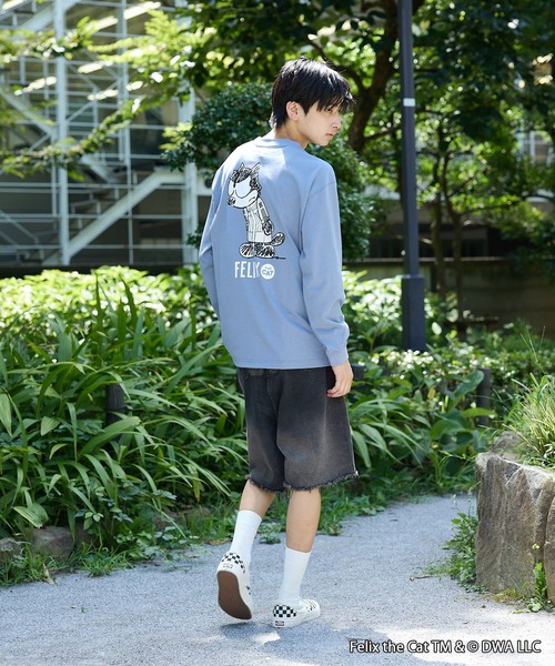 セール】WILDTHINGS/ワイルドシングス FELIX THE CAT L/S TEE MONSTER