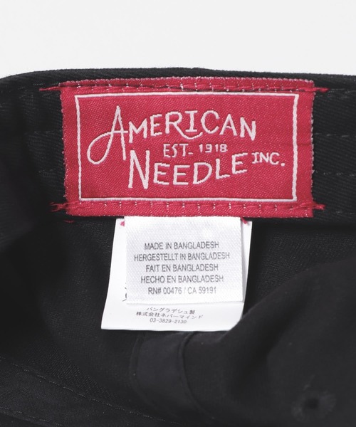 AMERICAN NEEDLE（アメリカンニードル）の「AMERICAN NEEDLE　SMU674A-SESA（キャップ・メンズ・ブラック・ONE）」の2枚目の写真