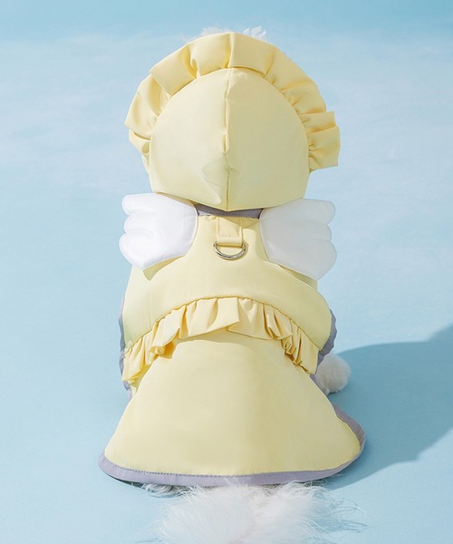 aimoha(アイモハ)の「ペット用レインウェア(ペットウェア・レディース・ピンク/イエロー/ブルー・MEDIUM/LARGE/X-LARGE/XX-LARGE)」の8枚目の写真