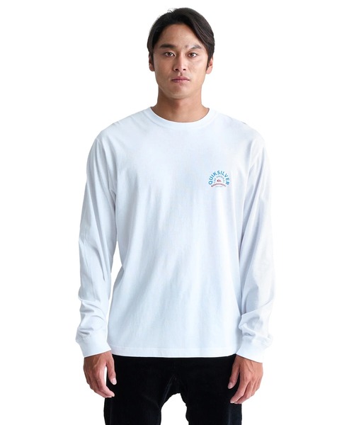 Quiksilver(クイックシルバー)の「ON TARGET LT/クイックシルバー長袖ロンT(Tシャツ/カットソー・メンズ・ネイビー/ホワイト/ブラック・LARGE/MEDIUM/SMALL/X-LARGE)」の4枚目の写真