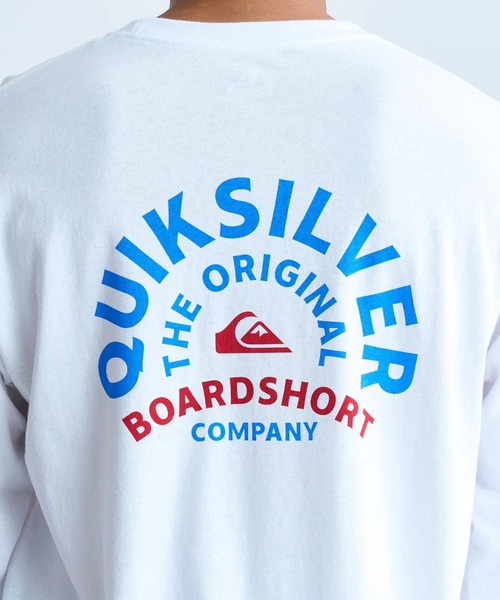 Quiksilver(クイックシルバー)の「ON TARGET LT/クイックシルバー長袖ロンT(Tシャツ/カットソー・メンズ・ネイビー/ホワイト/ブラック・LARGE/MEDIUM/SMALL/X-LARGE)」の5枚目の写真