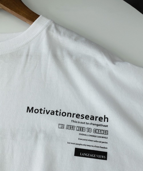 Miniministore(ミニミニストア)の「オーバーサイズ 英文字ロゴ 半袖Tシャツ(Tシャツ/カットソー・レディース・グレイッシュベージュ/ブラック/ロイヤルブルー/ホワイト・FREE)」の20枚目の写真