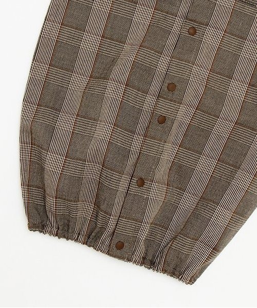 kladskap（クレードスコープ）の「サスペンダー風切替2wayオール（ロンパース・キッズ・グレー/ブラウン・50-70cm）」の7枚目の写真