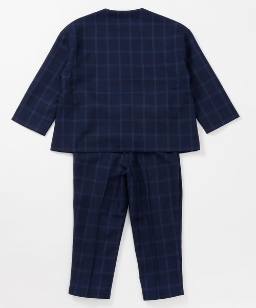 ノーカラーセットアップ（キッズ/100～130cm）（スーツセット