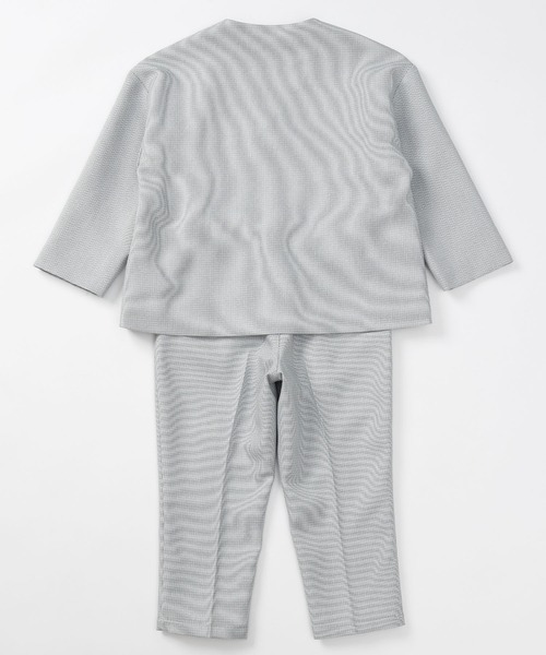 ノーカラーセットアップ（キッズ/100～130cm）（スーツセット