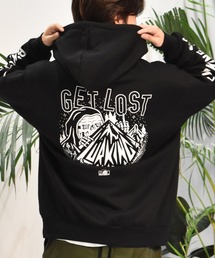 LURKING CLASS（ラーキングクラス）の「【ムラサキスポーツ限定】LURKING CLASS/ラーキングクラス フルジップパーカー バックプリント ST24HUM01（パーカー）」