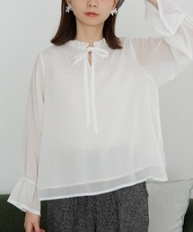 flower | ブライトリボンブラウス(シャツ/ブラウス)