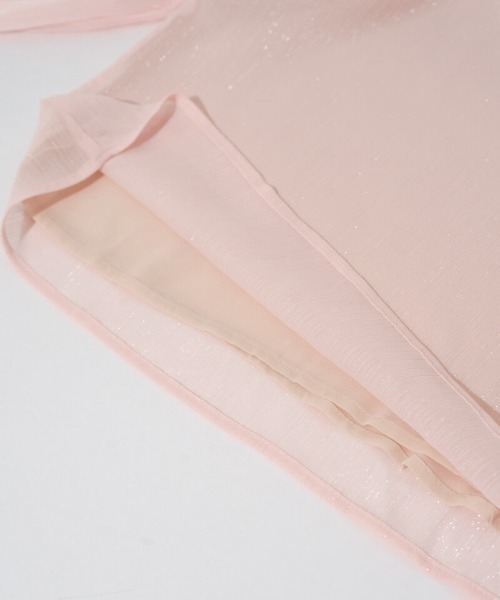 flower（フラワー）の「ブライトリボンブラウス（シャツ/ブラウス・レディース・ピンク/アイボリー・FREE）」の18枚目の写真