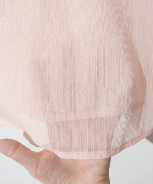 flower（フラワー）の「ブライトリボンブラウス（シャツ/ブラウス・レディース・ピンク/アイボリー・FREE）」の19枚目の写真