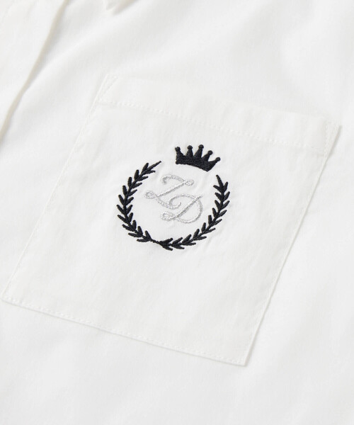 ZIDDY（ジディ）の「【 ニコ☆プチ 掲載 】ドロストショート丈シャツ＆タンクトップセット(130~160cm)（アンサンブル・キッズ・ブルー系その他/ホワイト・130cm/140cm/150cm/160cm）」の18枚目の写真