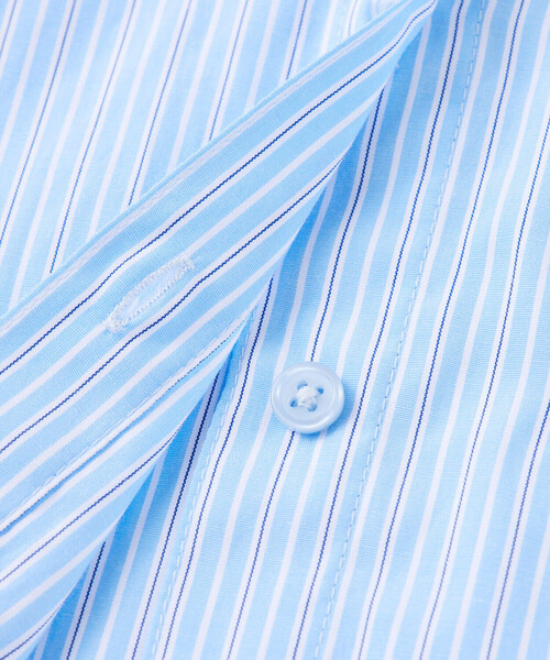 ZIDDY（ジディ）の「【 ニコ☆プチ 掲載 】ドロストショート丈シャツ＆タンクトップセット(130~160cm)（アンサンブル・キッズ・ブルー系その他/ホワイト・130cm/140cm/150cm/160cm）」の6枚目の写真