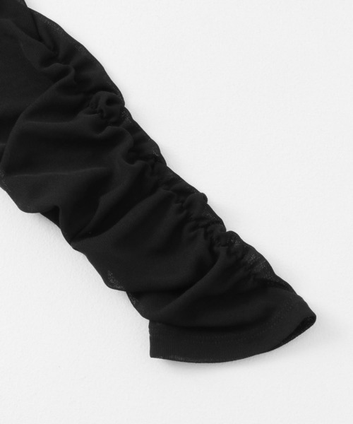 SENSE OF PLACE by URBAN RESEARCH(センスオブプレイスバイアーバンリサーチ)の「シャーリングシアートップ(その他トップス・レディース・アイボリー/ブラック/ベージュ・ONE)」の9枚目の写真