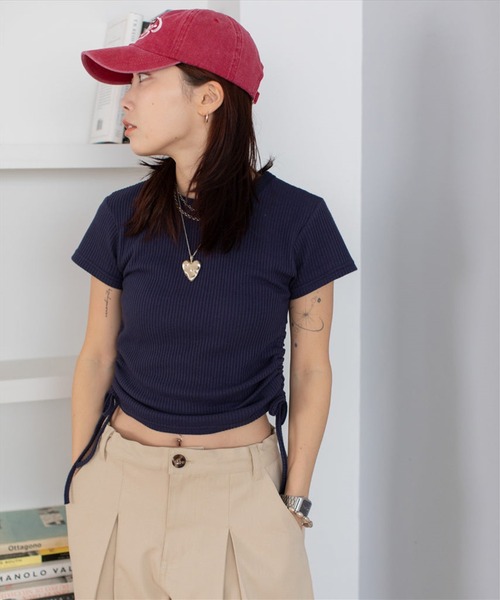 セール】thermal gather tee（Tシャツ/カットソー）｜SUWDEE