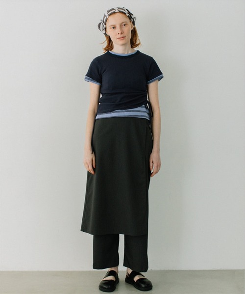 tシャツ thermal gather tee レディース セール】thermal gather tee（Tシャツ/カットソー）｜SUWDEE