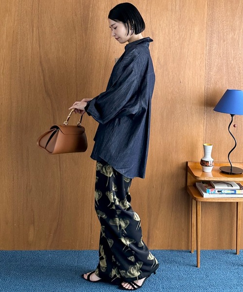 Doux archives(ドゥアルシーヴ)の「柄パンツ(その他パンツ・レディース・イエロー/ブルー・38)」の16枚目の写真