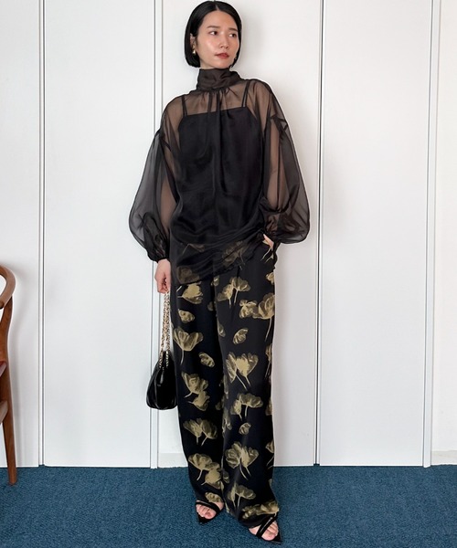 Doux archives(ドゥアルシーヴ)の「柄パンツ(その他パンツ・レディース・イエロー/ブルー・38)」の19枚目の写真