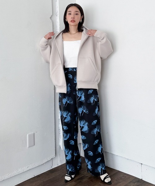 Doux archives(ドゥアルシーヴ)の「柄パンツ(その他パンツ・レディース・イエロー/ブルー・38)」の6枚目の写真