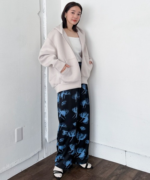 Doux archives(ドゥアルシーヴ)の「柄パンツ(その他パンツ・レディース・イエロー/ブルー・38)」の8枚目の写真
